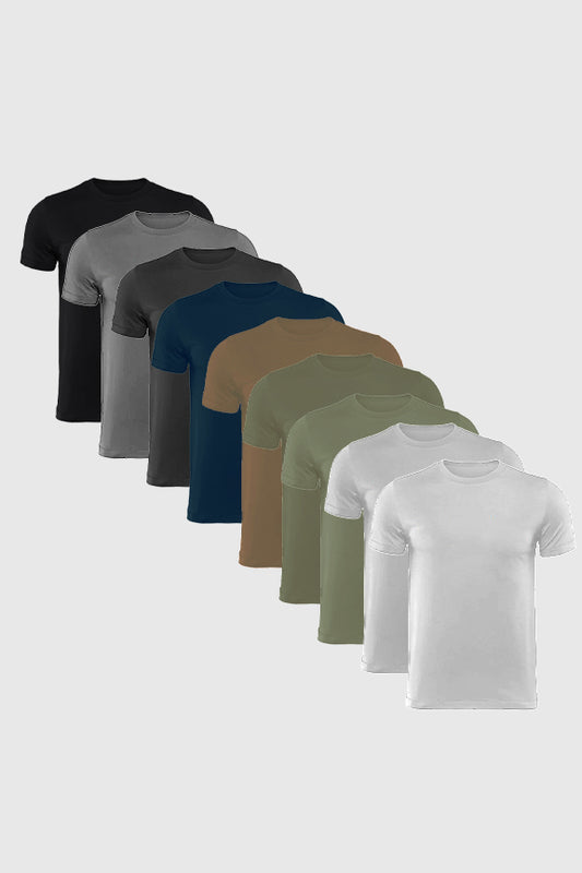 Essential Crew Neck 9-Pack