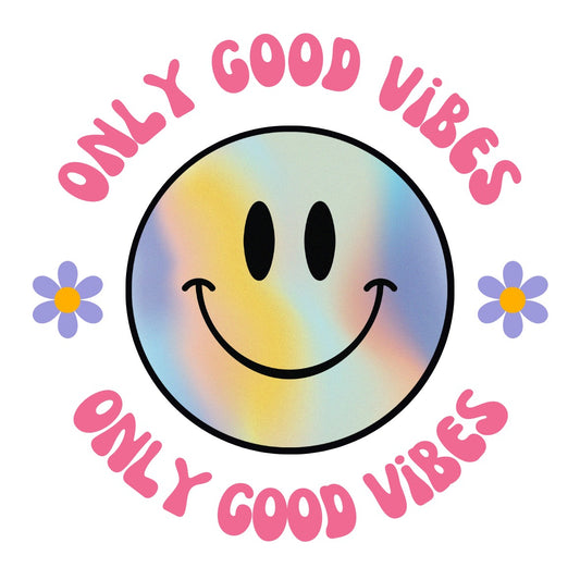 "Only Good Vibes" Sticker