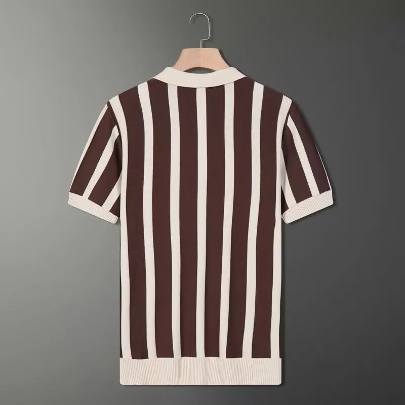 Stripe Elevate Polo