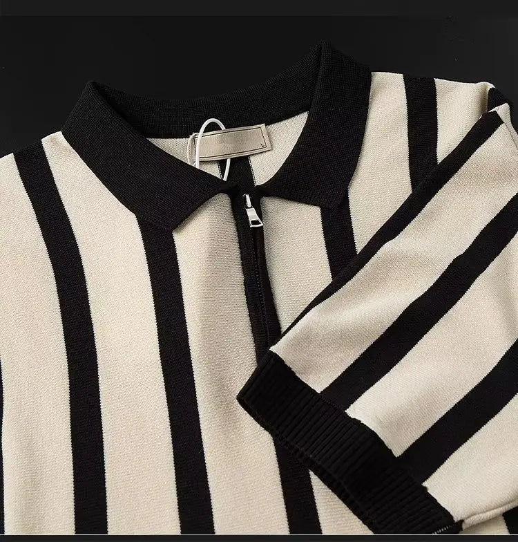 Stripe Elevate Polo