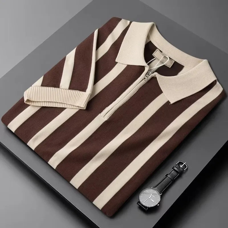 Stripe Elevate Polo