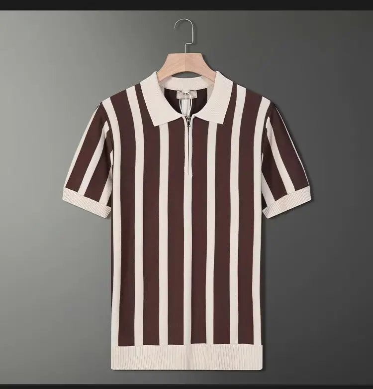 Stripe Elevate Polo