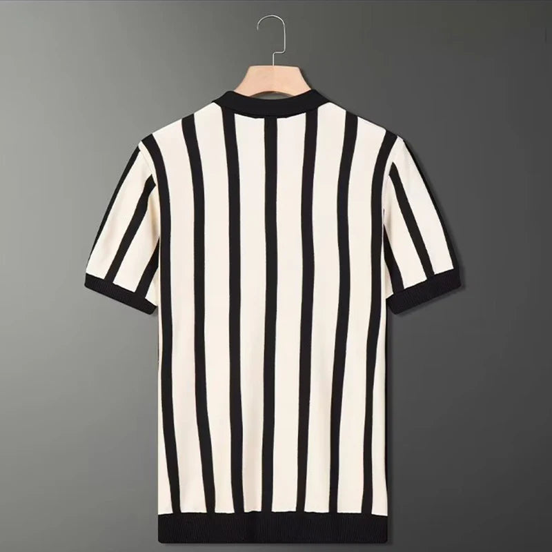 Stripe Elevate Polo