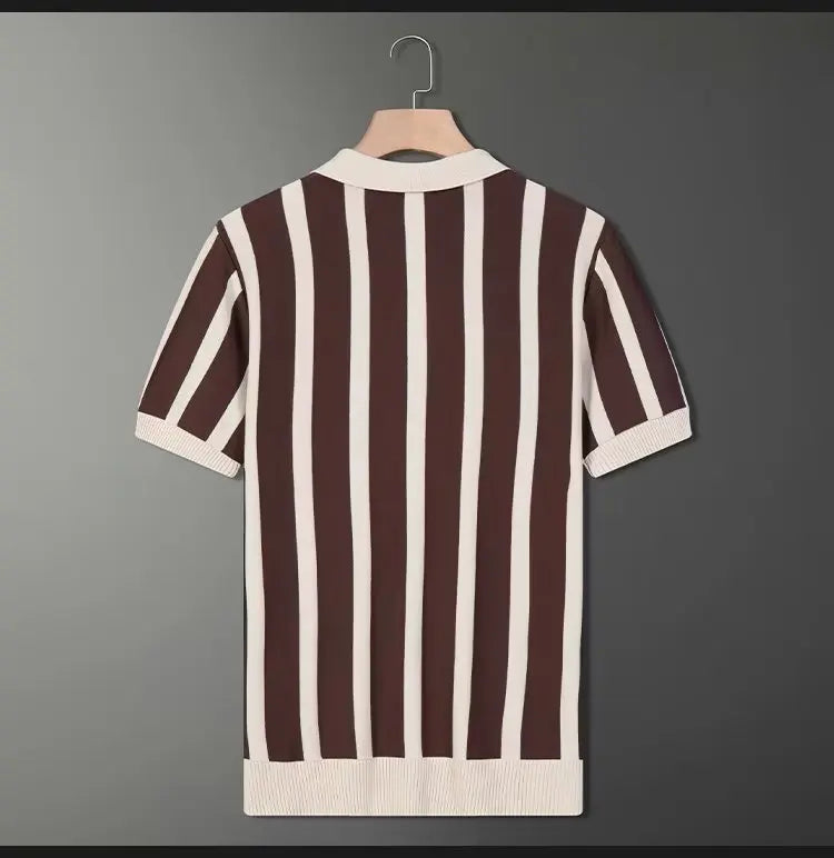 Stripe Elevate Polo