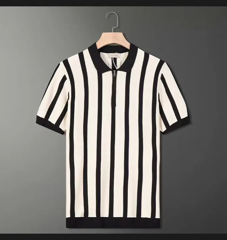 Stripe Elevate Polo